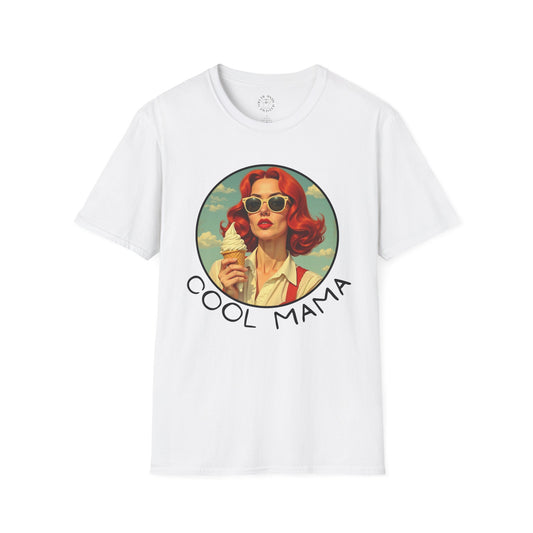 Cool Mama Vintage Graphic Unisex Softstyle T-Shirt