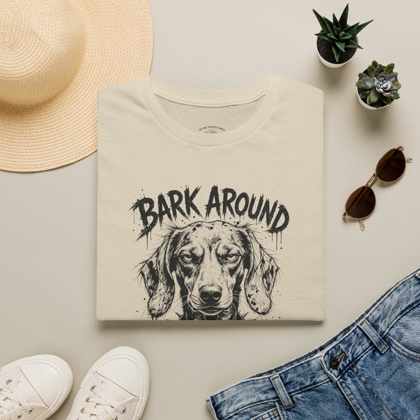 Bark Around and Find Out Dog T-Shirt