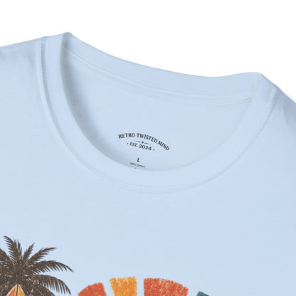 Retro Surf Sunset T-Shirt