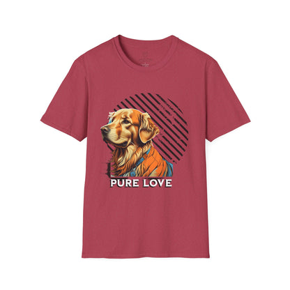 Pure Love Dog Unisex Softstyle T-Shirt - Perfect for Pet Lovers
