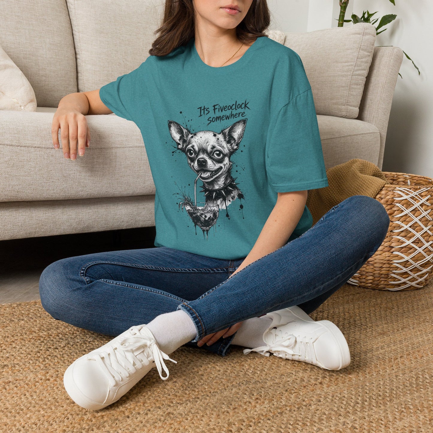 Chihuahua 'It's Five O'Clock Somewhere' T-Shirt