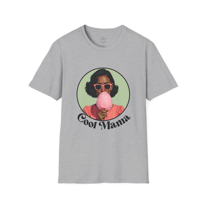 Cool Mama Graphic Unisex Softstyle T-Shirt - Perfect for Moms, Fun Gift for Mother's Day