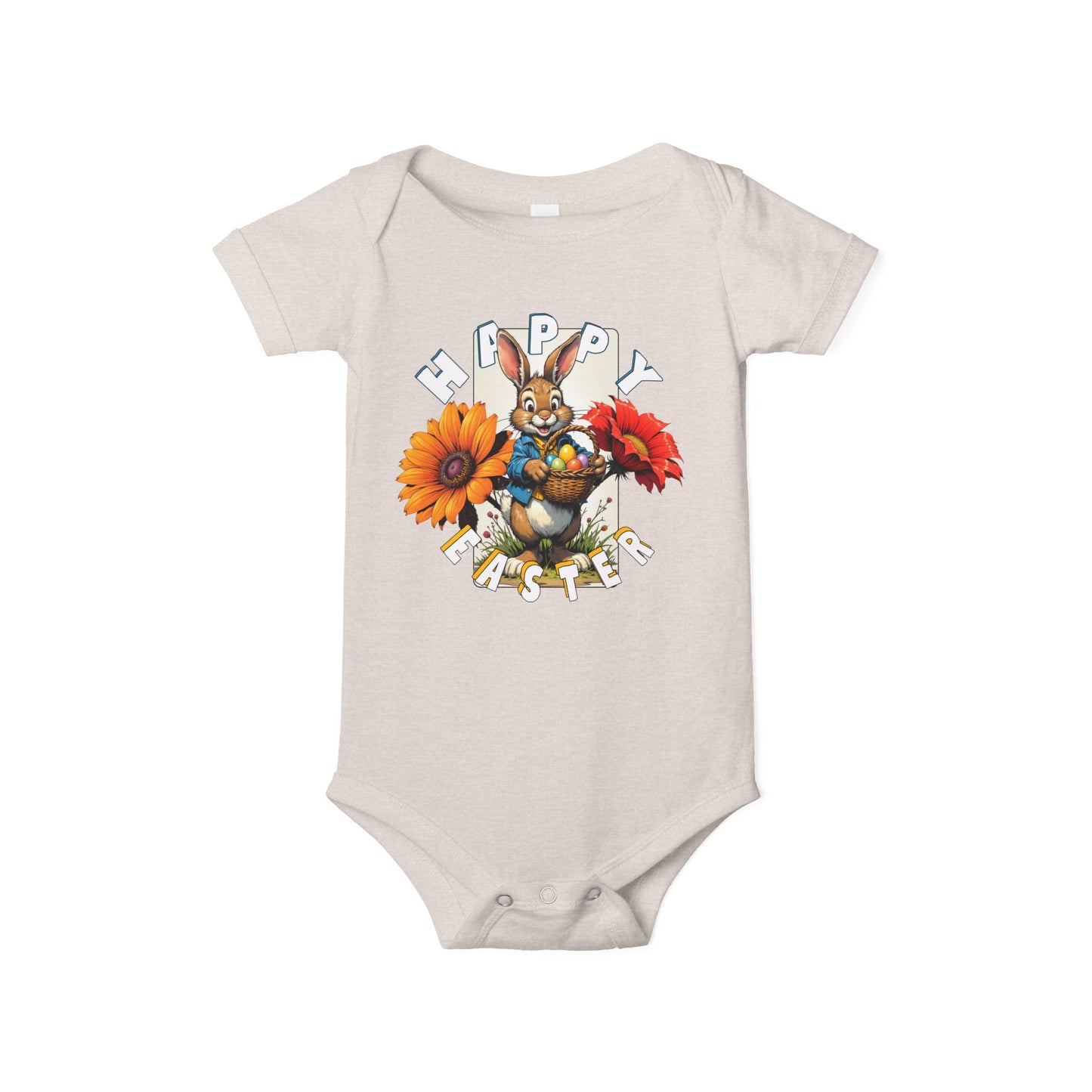 Easter Bunny Infant One Piece - Cute Baby Bodysuit for Spring Celebrations