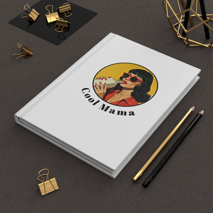 Retro Cool Mama Journal - Stylish Hardcover for Moms, Gifts for Mothers Day, Journaling, Note-Taking, Home Office Decor