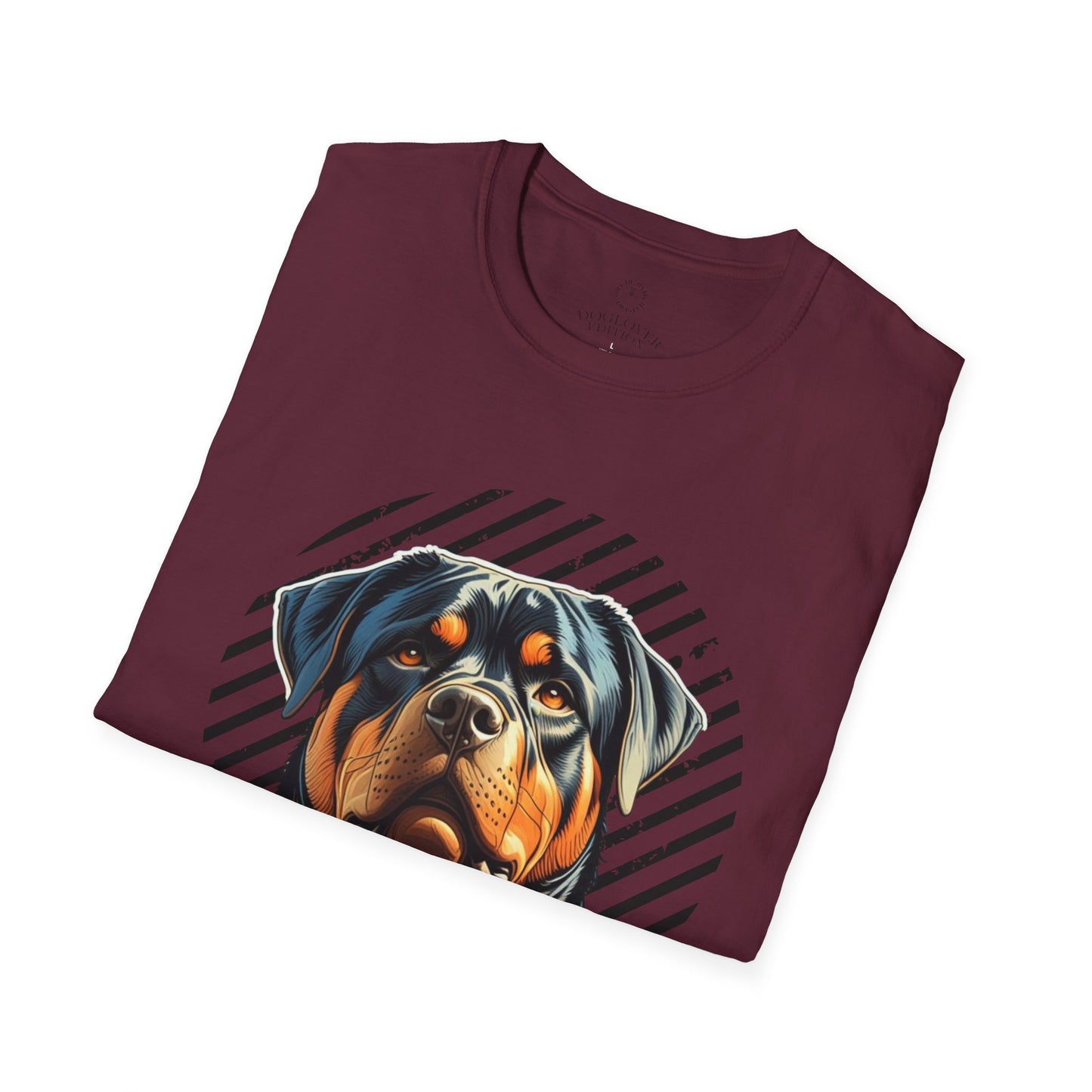 Pure Love Rottweiler Unisex Softstyle T-Shirt