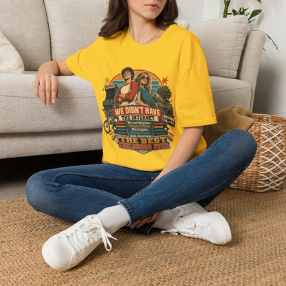 Retro Stranger Things 'We Didn't Have The Internet' T-Shirt