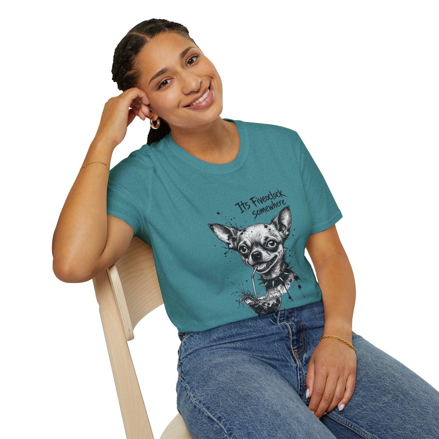 Chihuahua 'It's Five O'Clock Somewhere' T-Shirt