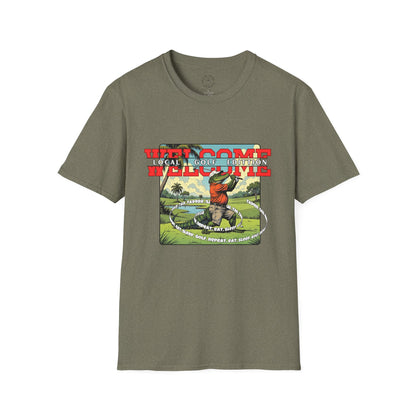 Welcome Local Golf Edition Unisex Softstyle T-Shirt,golf,sport,gator,florida