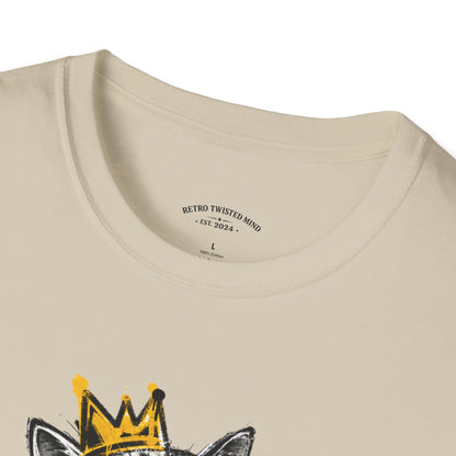 Cat Graphic Tee — "Cats Don't Have Owners They Have Staff"