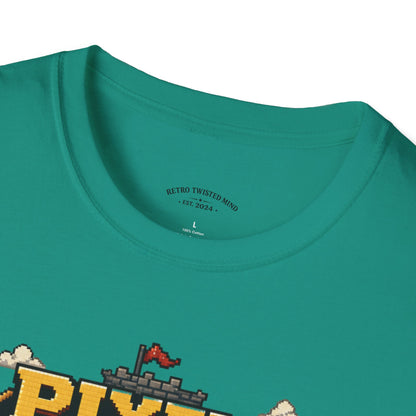 Pixels Built Legends T‑Shirt — Retro Gaming Nostalgia Tee