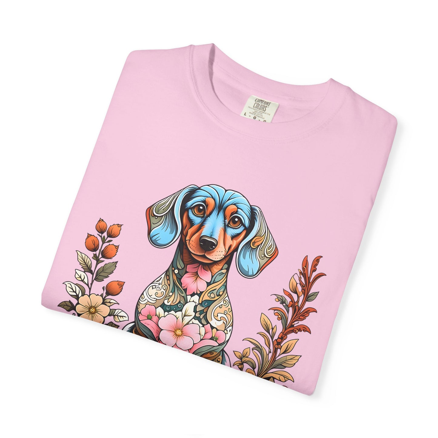 Pure Love Unisex Dog T-Shirt | Colorful Pet Lover Tee