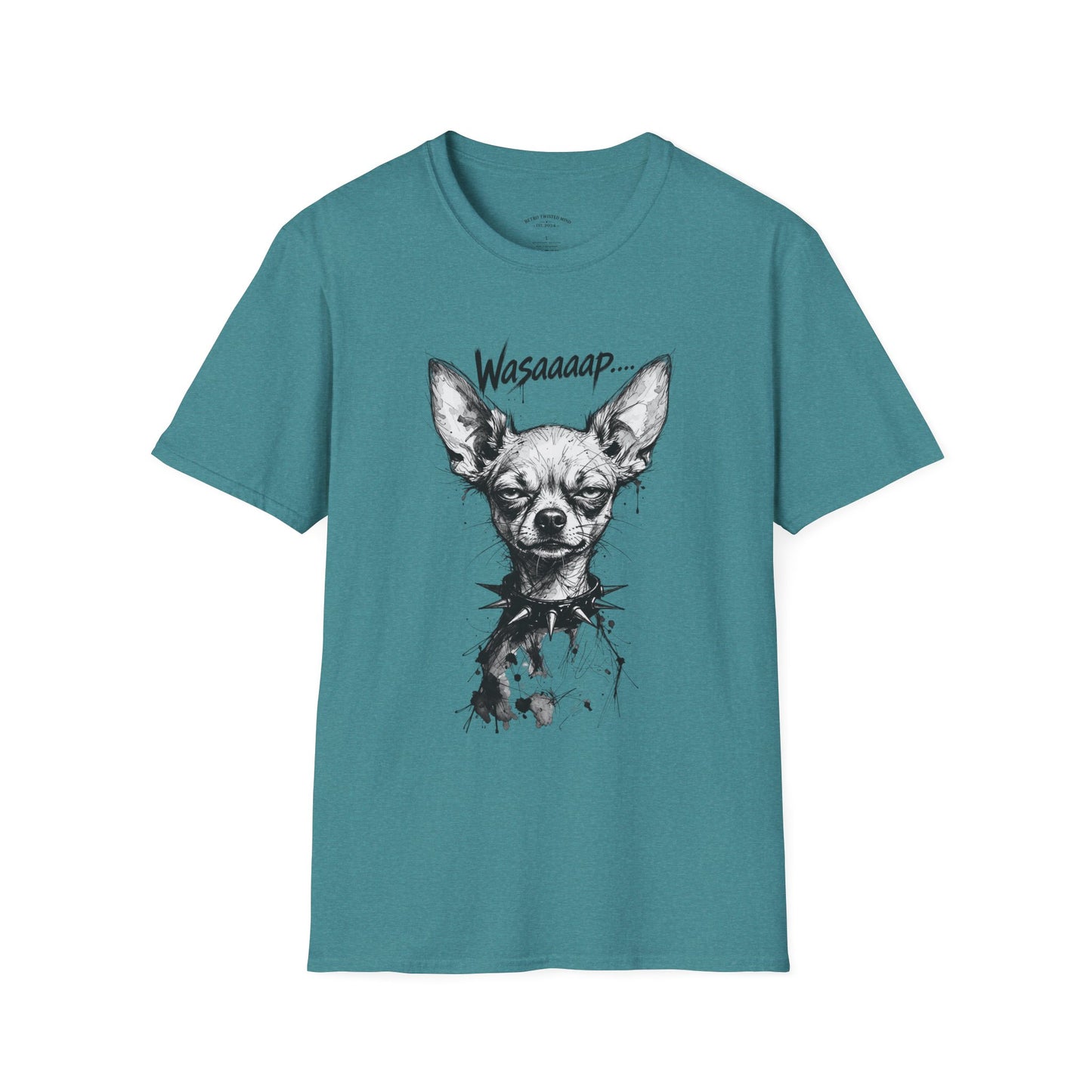 Chihuahua 'Wasaaaap' Graphic T-Shirt — Funny Dog Tee for Pet Lovers