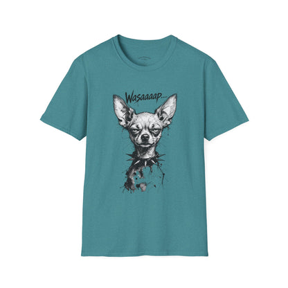 Chihuahua 'Wasaaaap' Graphic T-Shirt — Funny Dog Tee for Pet Lovers