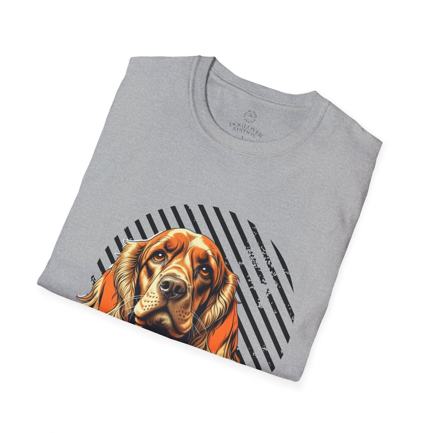 Pure Love Dog T-Shirt - Unisex Softstyle Tee for Dog Lovers