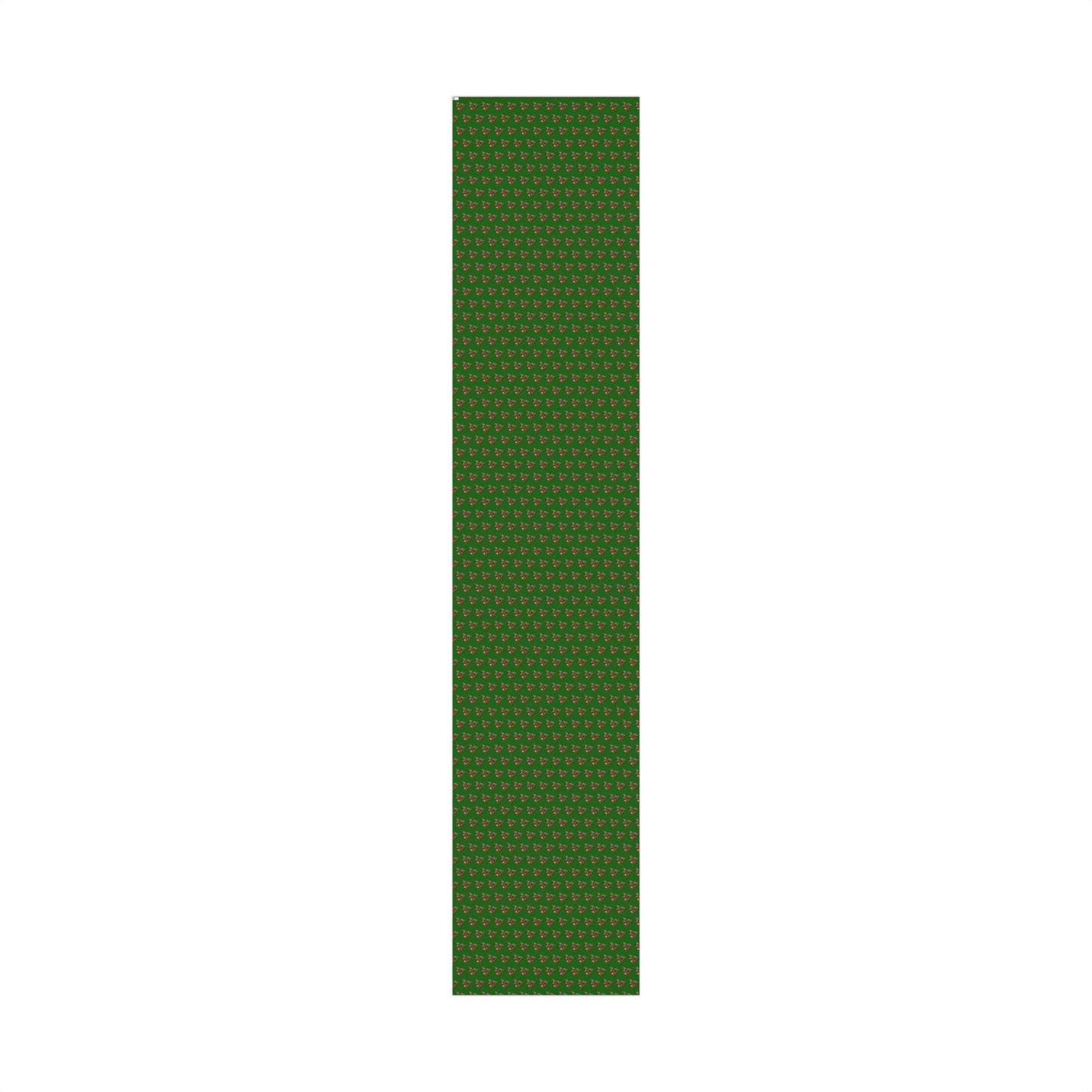 Christmas Tree Pattern Gift Wrap Paper – Festive Green Holiday Wrapping Sheets