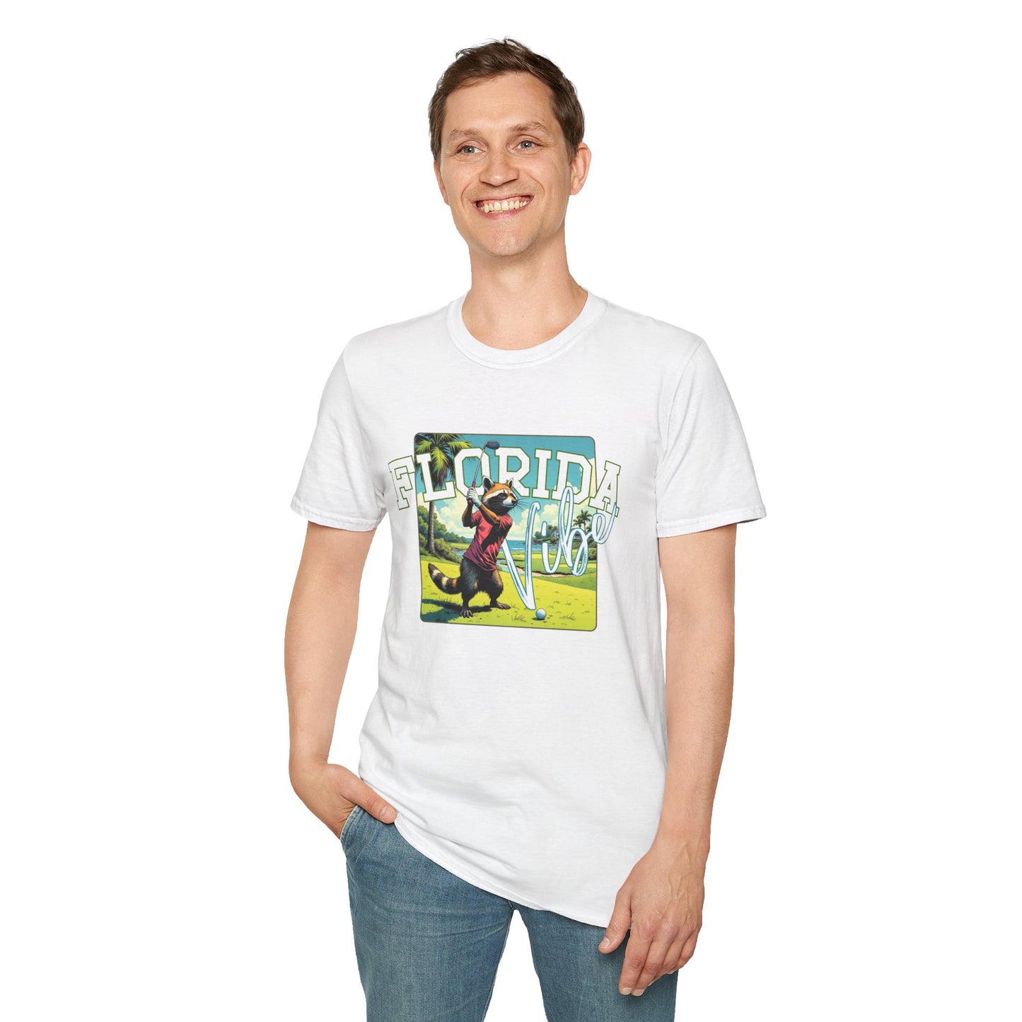 Florida Adventure Unisex Softstyle T-Shirt - Fun Outdoor Vibes, golf, Florida,sport
