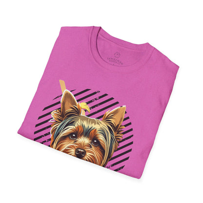 Pure Love Yorkie Unisex Softstyle T-Shirt - Perfect Gift for Dog Lovers