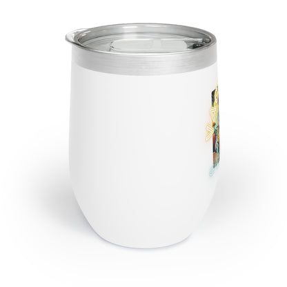 Chill Wine Tumbler - Vacation Mode with Fun Design for Relaxation and Celebrations,vacation
