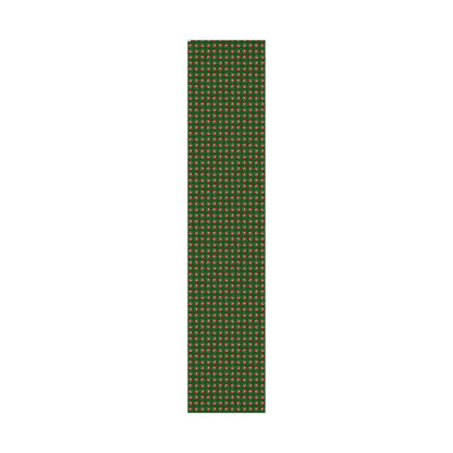 Christmas Santa Gift Wrap Paper — Festive Green Holiday Wrapping Sheets