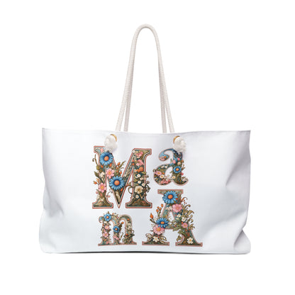 Floral Mama Weekender Bag - Stylish Tote for Moms,mother day gift