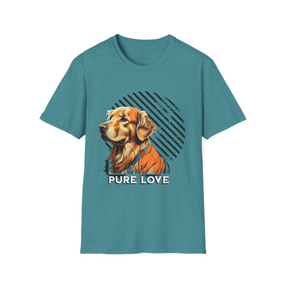 Pure Love Dog Unisex Softstyle T-Shirt - Perfect for Pet Lovers