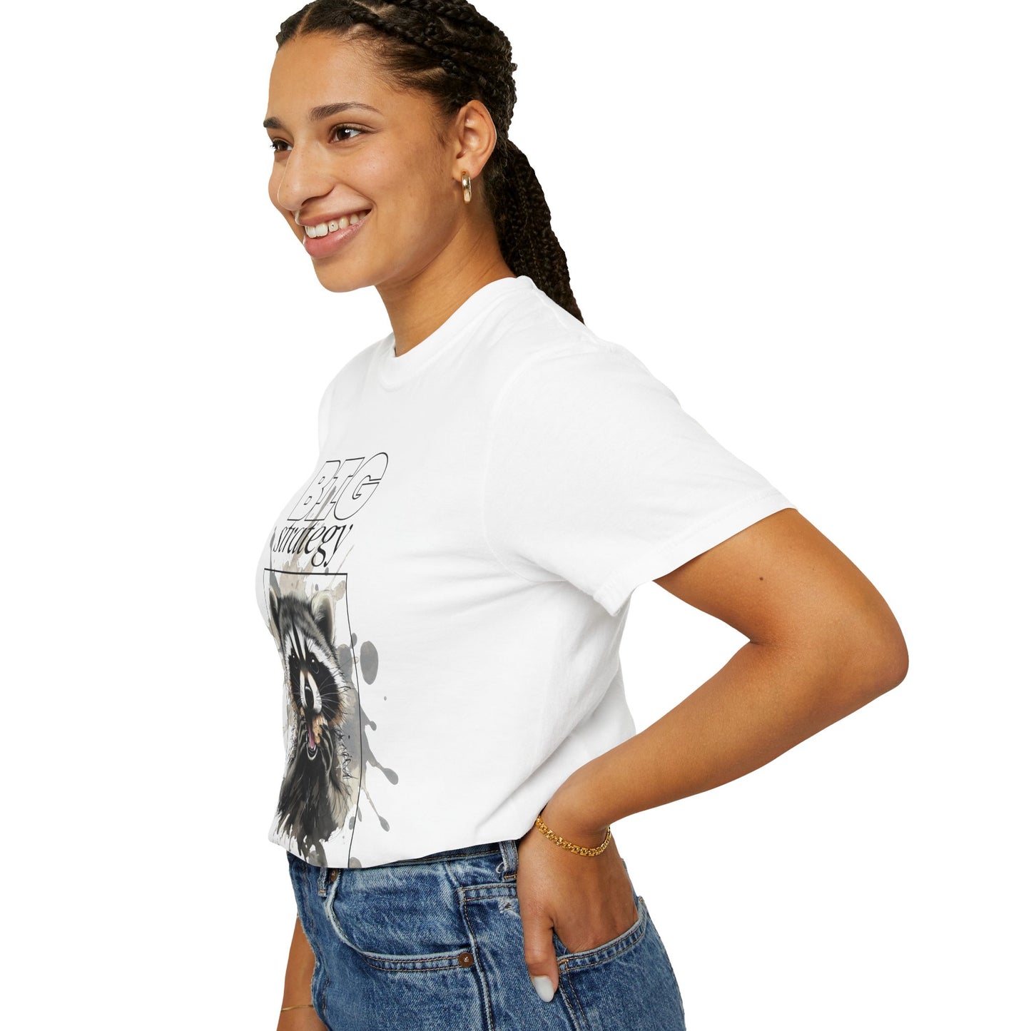 Raccoon Splash T-Shirt, BTC strategy, Graphic Tee