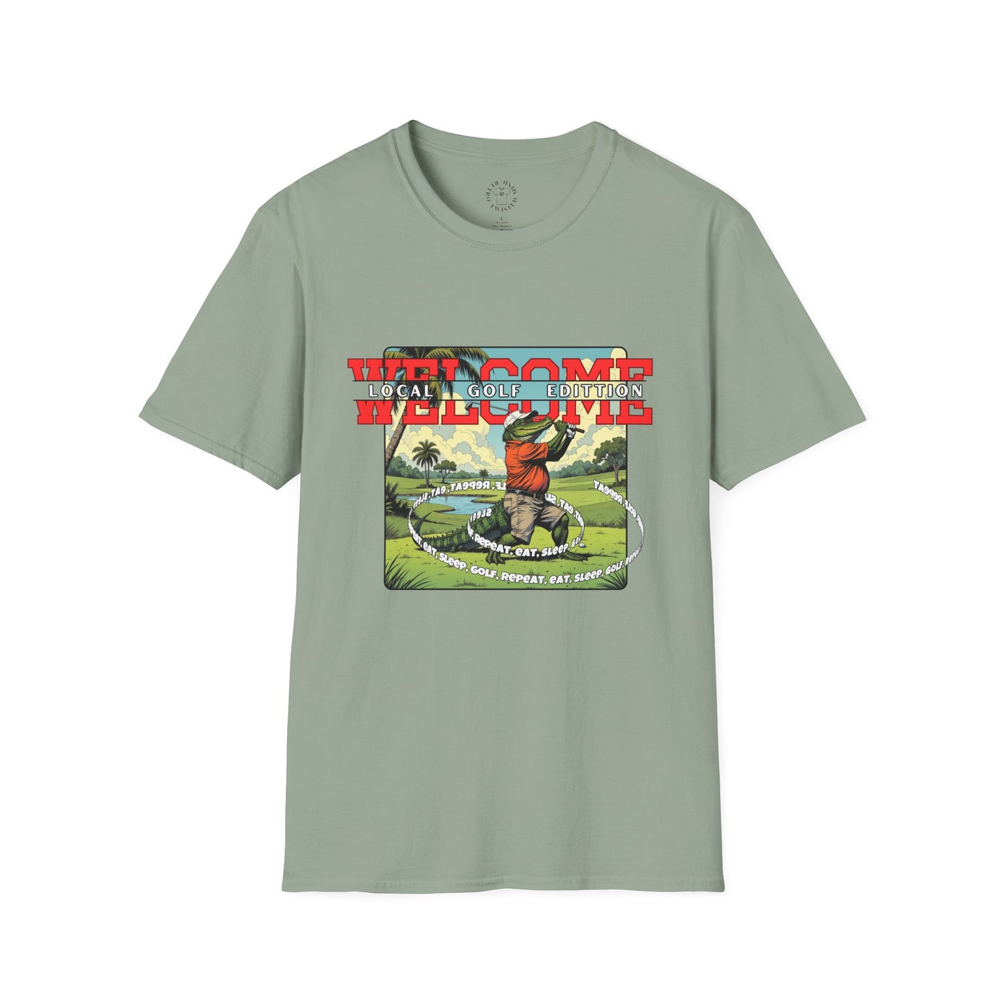 Welcome Local Golf Edition Unisex Softstyle T-Shirt,golf,sport,gator,florida