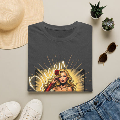 Empowered Women Unisex Softstyle T-Shirt - Bold & Confident Design, queen. girl