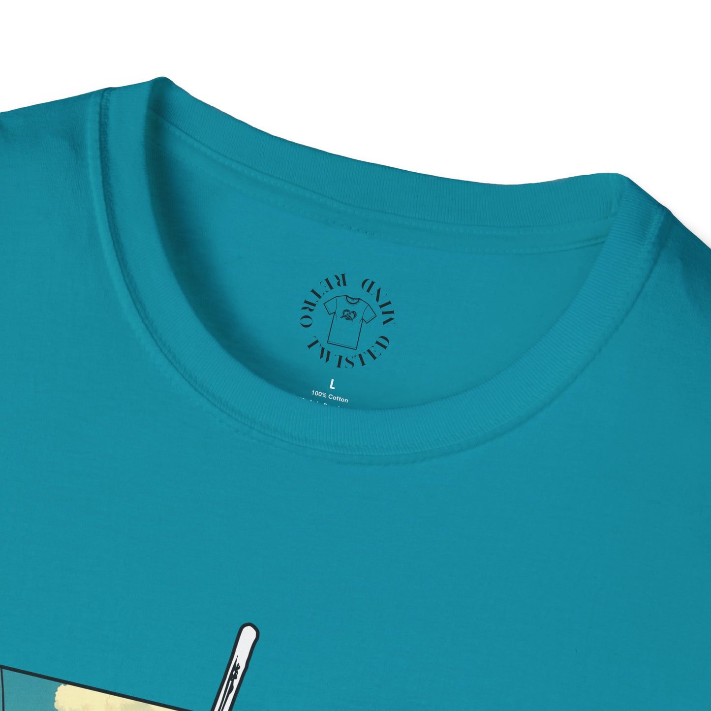 Fishing Like a Pro Unisex Softstyle T-Shirt,gator