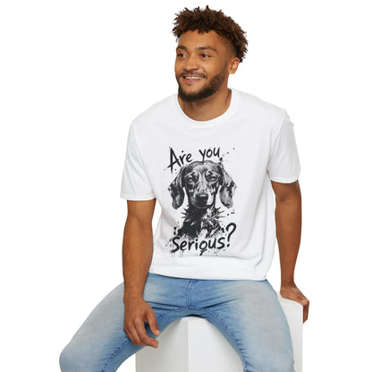 Are You Serious? Dachshund Graphic T-Shirt
