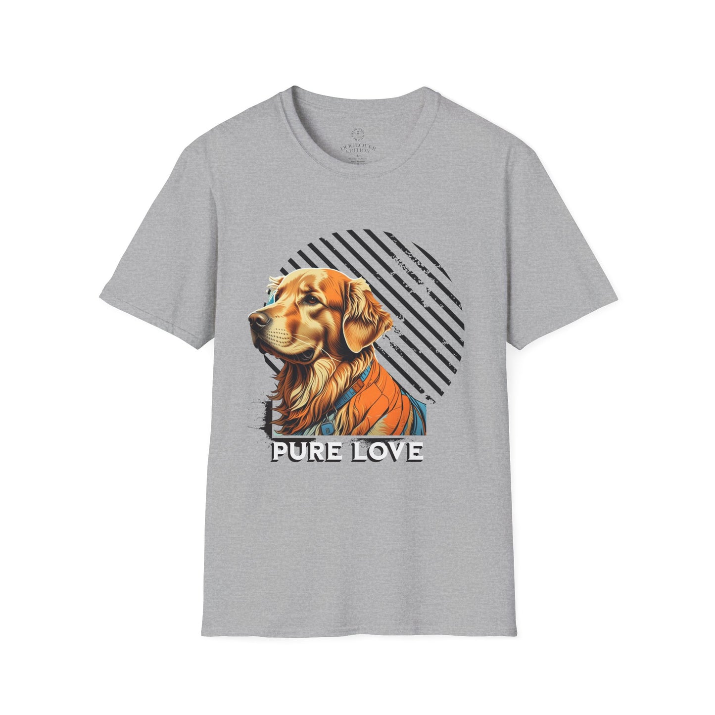 Pure Love Dog Unisex Softstyle T-Shirt - Perfect for Pet Lovers