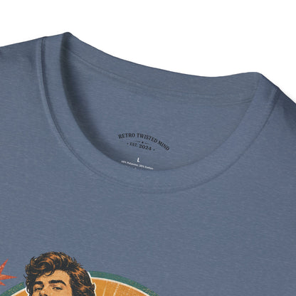 T-Shirt — Retro 'Old School' Arcade Couple Vintage Gamer Tee
