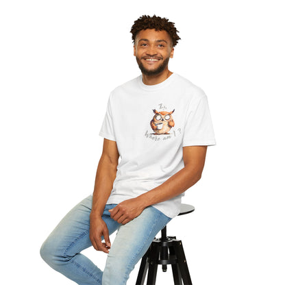 Where Am I? Owl Graphic T-Shirt