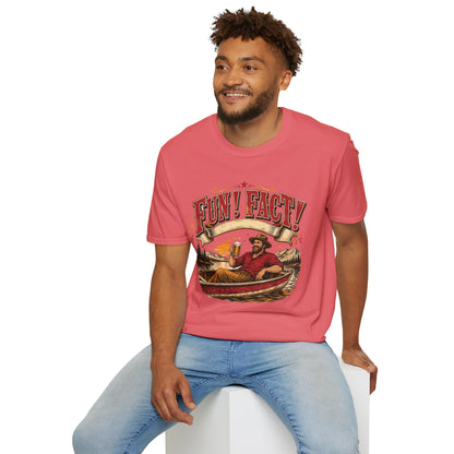 Fun! Fact! T-Shirt — Vintage Beer Drinker Graphic Tee