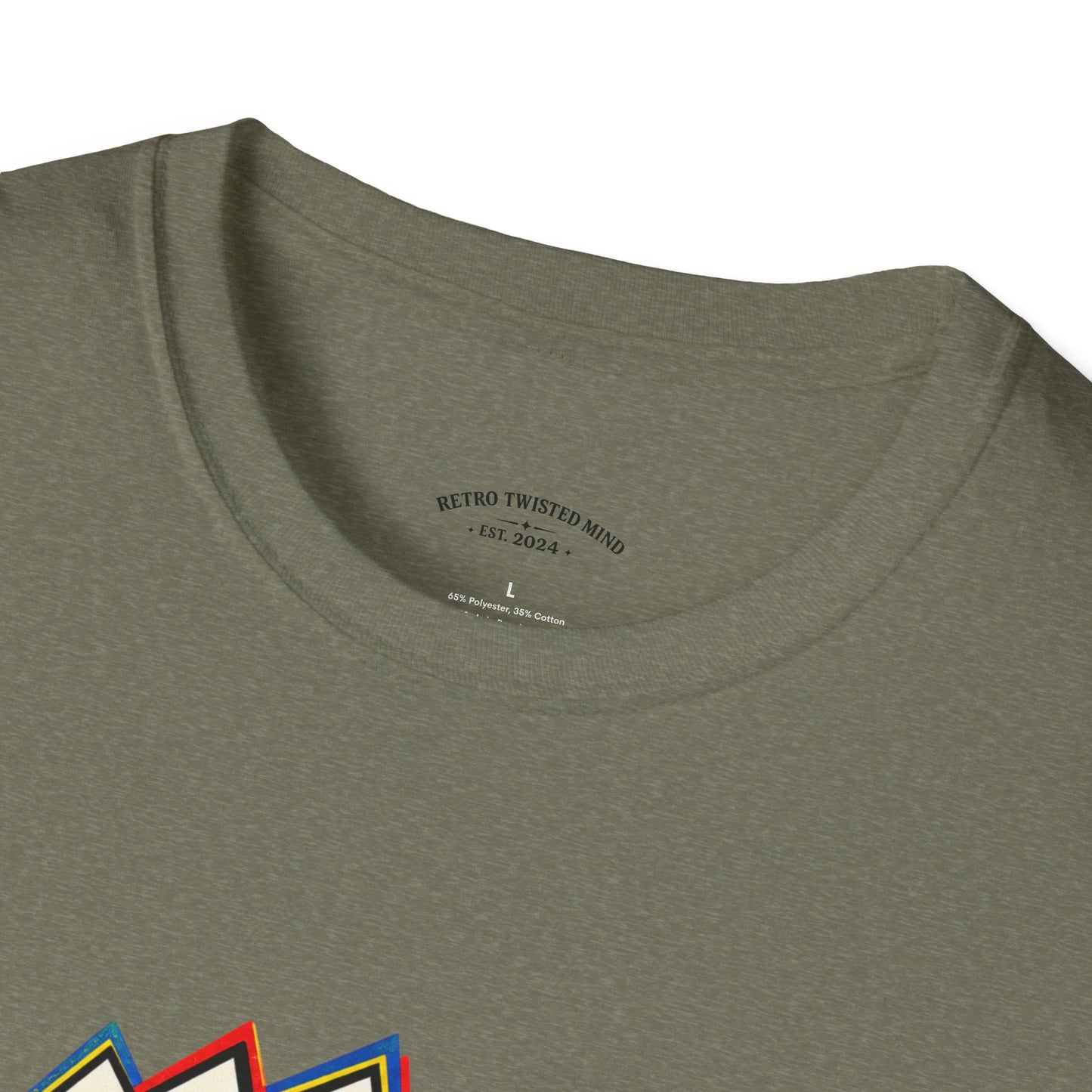 Cat T-Shirt — "My Cat Has Two Moods: Feed Me, Leave Me Alone" Funny Retro Comic Tee