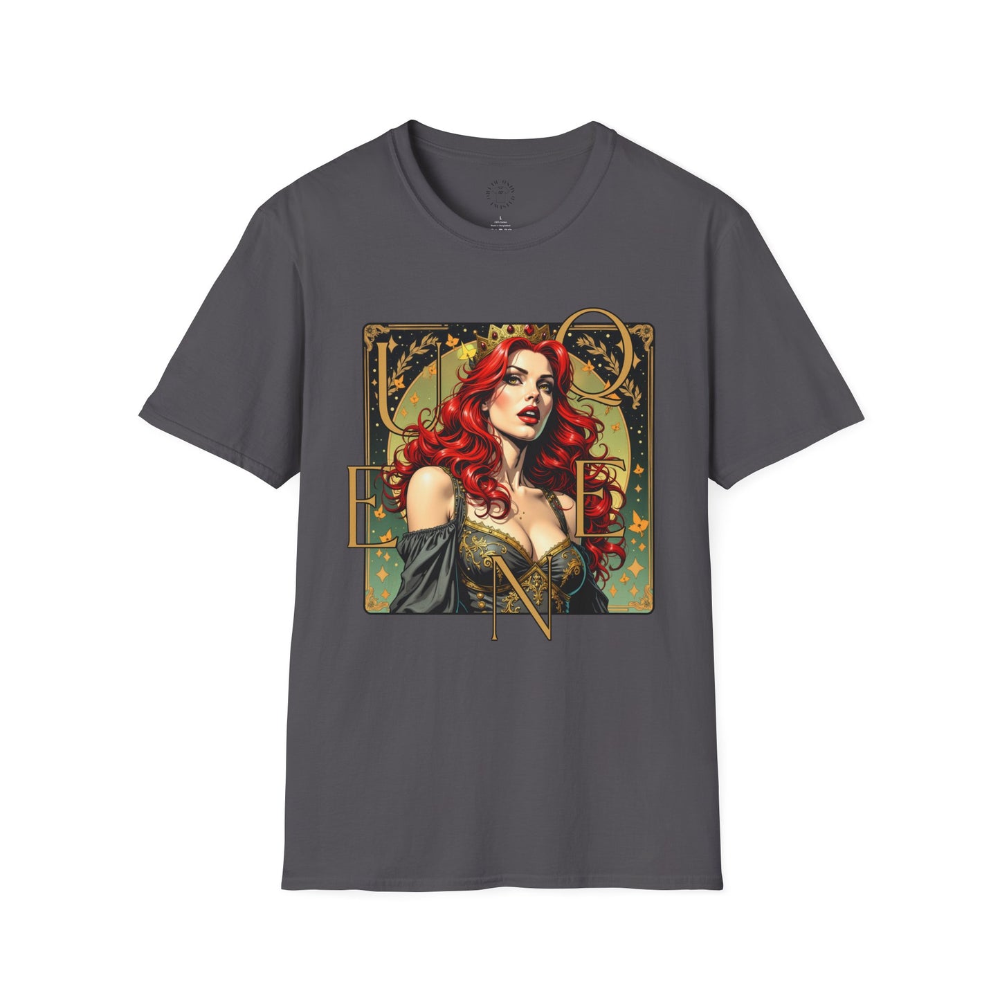 Enchanting Queen Graphic Unisex Softstyle T-Shirt,queen,girl