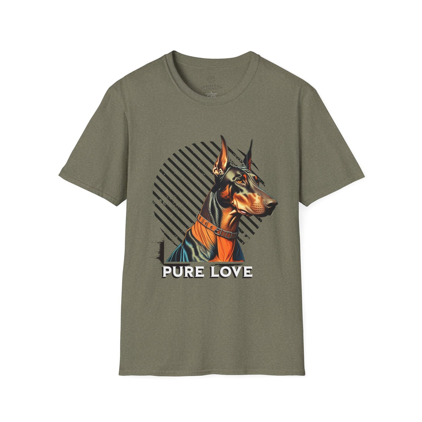 Pure Love Doberman T-Shirt - Perfect for Dog Lovers