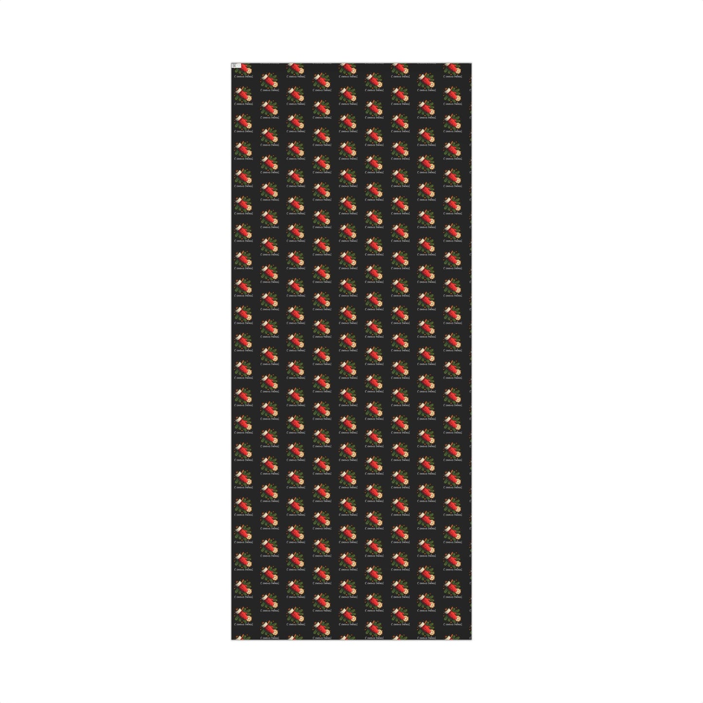 Christmas Tree Stocking Gift Wrap Paper — Festive Holiday Wrapping Sheets