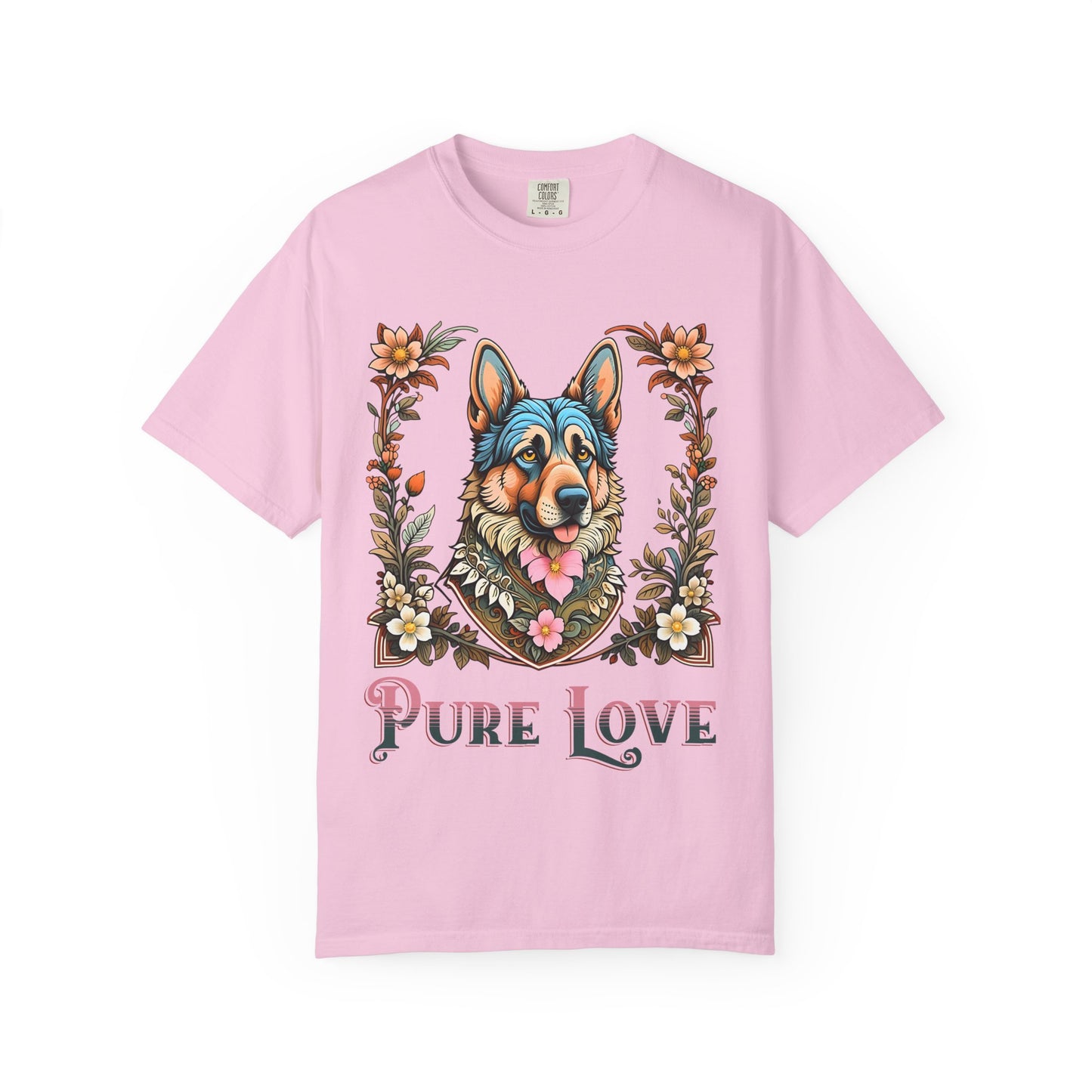 Pure Love Unisex T-Shirt - Dog Graphic Tee for Animal Lovers