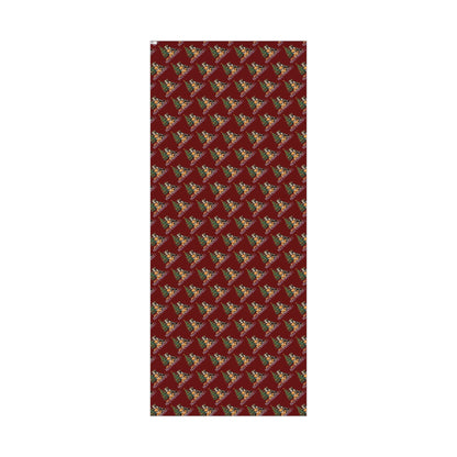 Christmas Tree & Teddy Bear Gift Wrap Paper — 'Merry Christmas' Holiday Wrapping Sheets