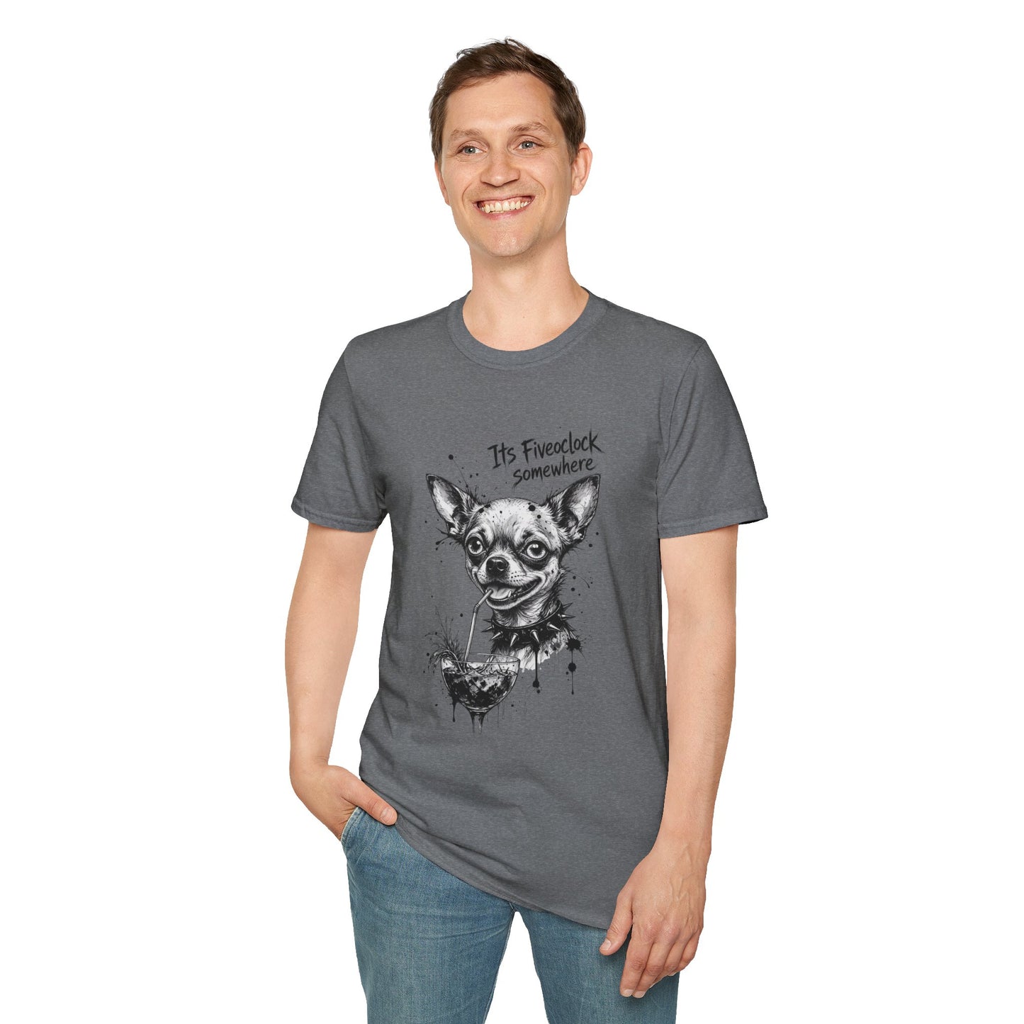 Chihuahua 'It's Five O'Clock Somewhere' T-Shirt