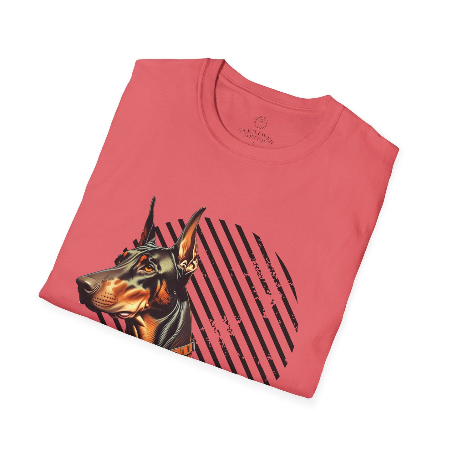 Pure Love Doberman Unisex Softstyle T-Shirt