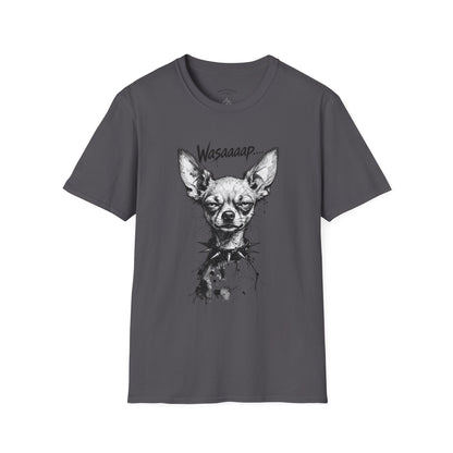Chihuahua 'Wasaaaap' Graphic T-Shirt — Funny Dog Tee for Pet Lovers