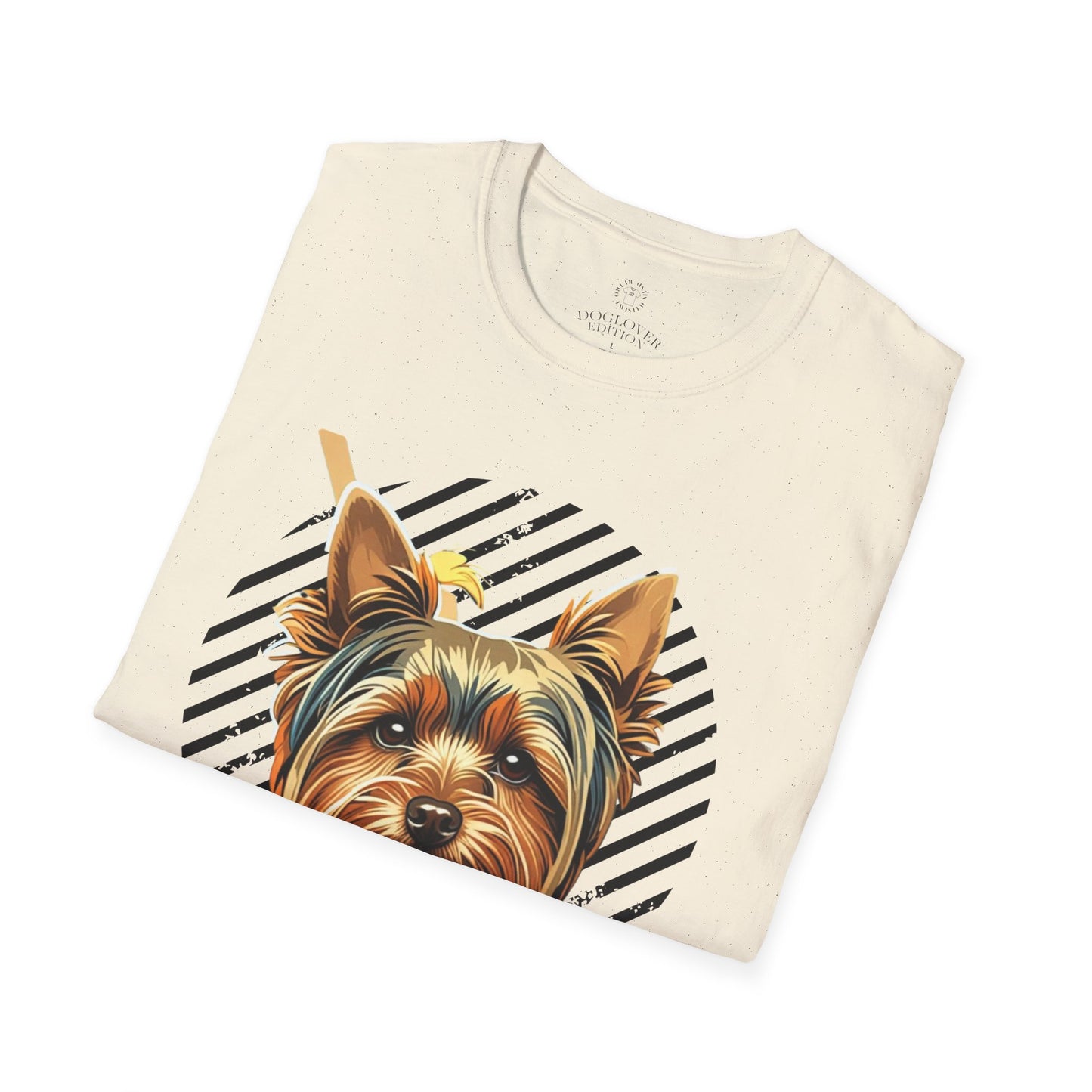 Pure Love Yorkie Unisex Softstyle T-Shirt - Perfect Gift for Dog Lovers