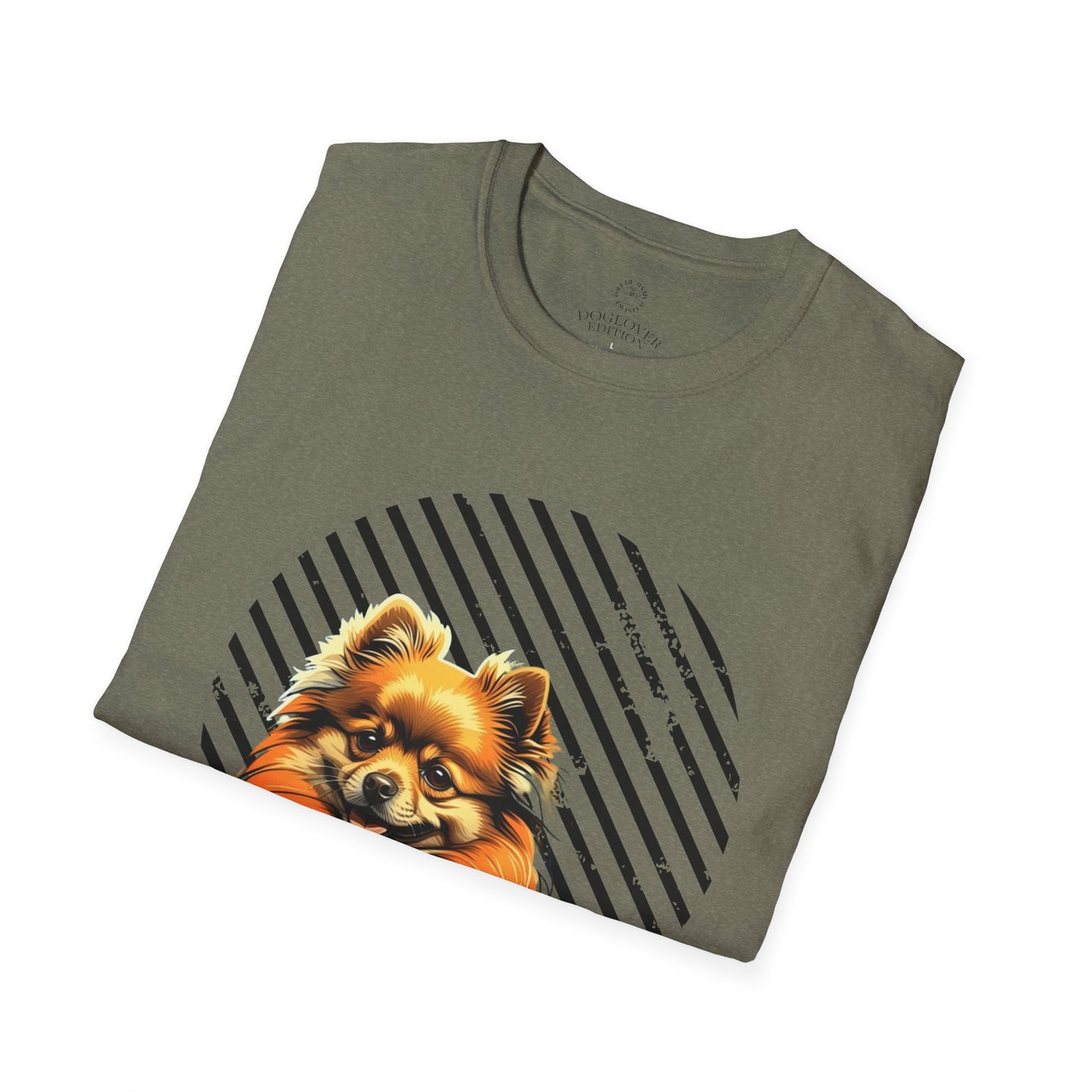 Pure Love Pomeranian T-Shirt - Unisex Softstyle Tee for Dog Lovers