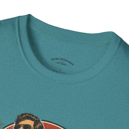 Vintage Human T-Shirt — Retro 70s Duo Graphic Tee