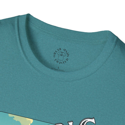 Fishing Like a Pro Unisex Softstyle T-Shirt - Perfect Gift for Anglers,gator,sport