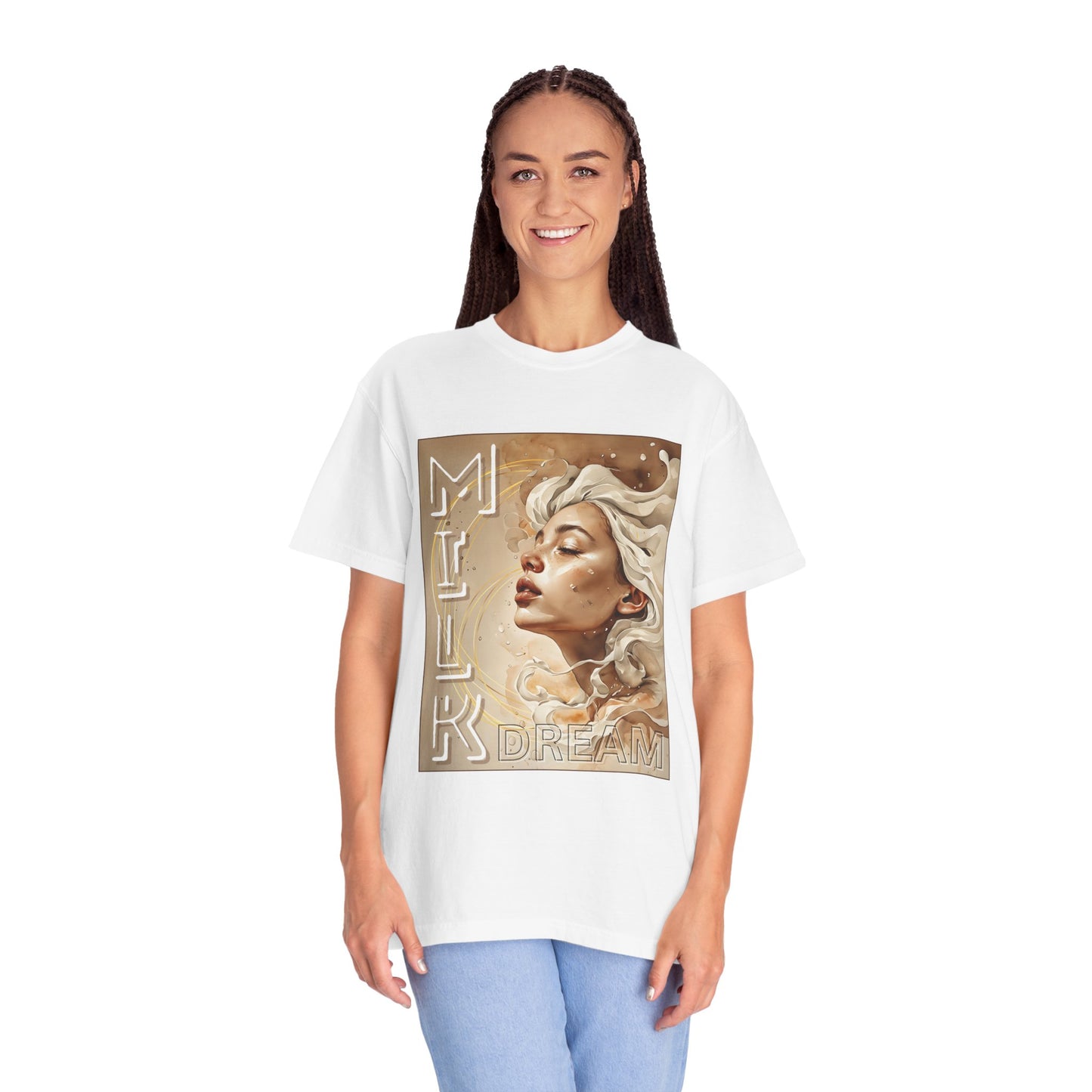 Dream Muse T-Shirt — Surreal Portrait Graphic Tee