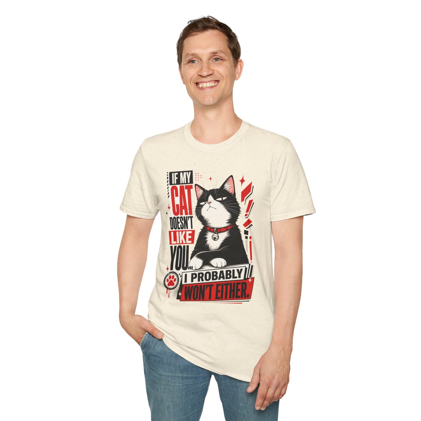 If My Cat Doesn’t Like You T-Shirt — Funny Cat Lover Tee