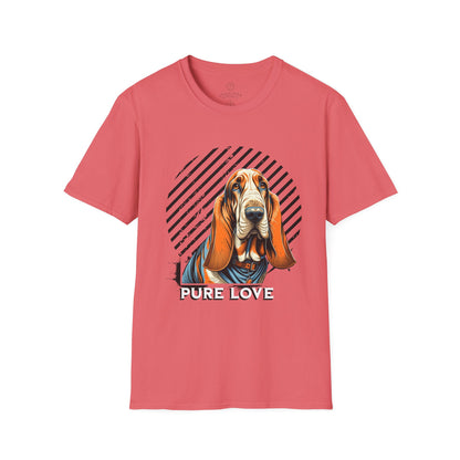 Pure Love Basset Hound Unisex T-Shirt
